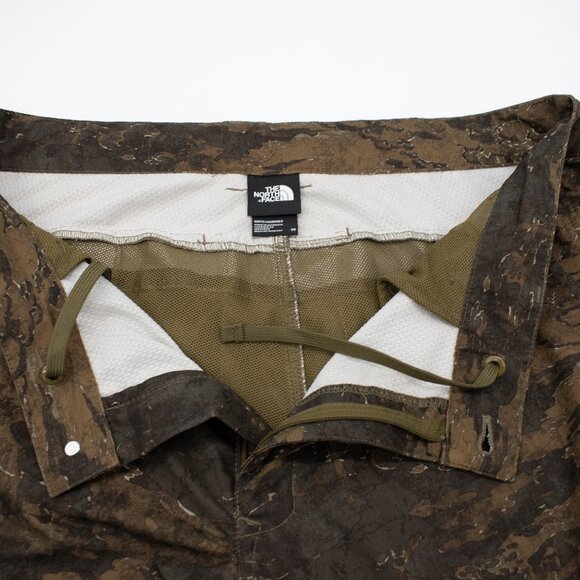 The North Face Green Camo Swim Shorts - Picture 3 of 4